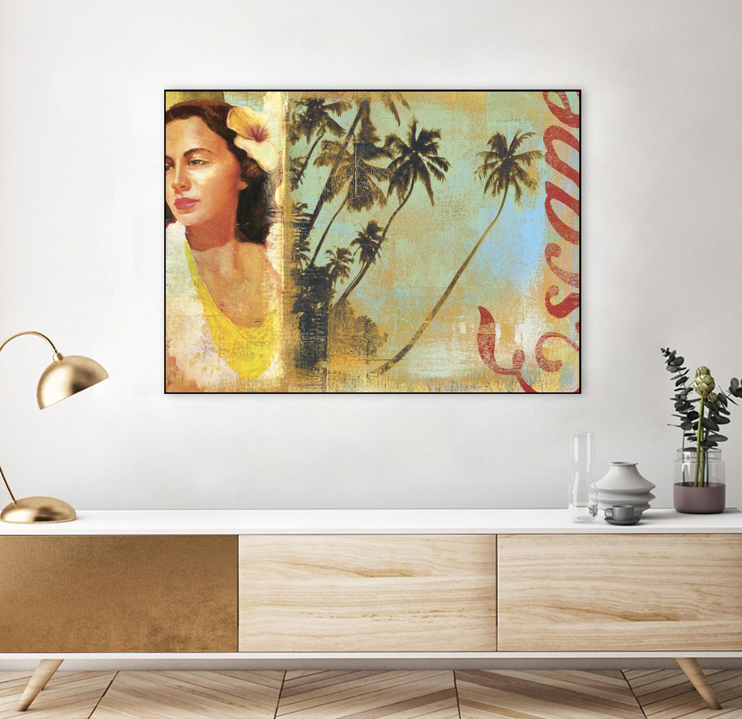 Escape by Cory Steffen on GIANT ART - beige vintage