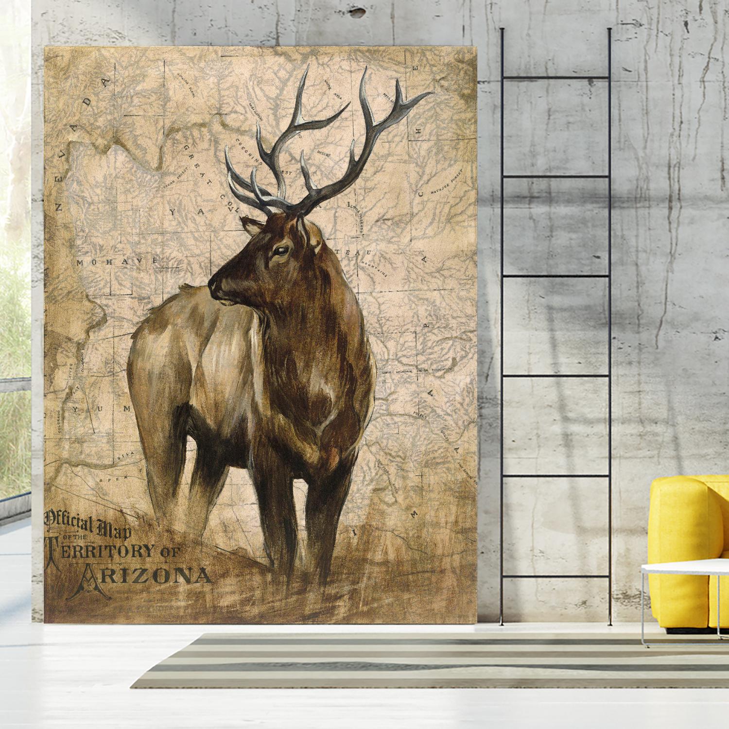 Native Spirit 2 by Elizabeth Hope on GIANT ART - beige animals