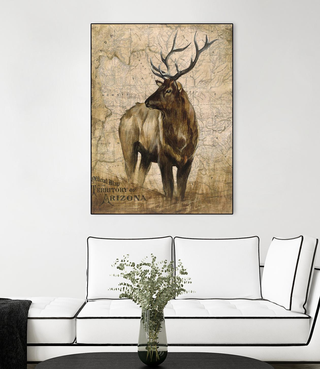 Native Spirit 2 by Elizabeth Hope on GIANT ART - beige animals