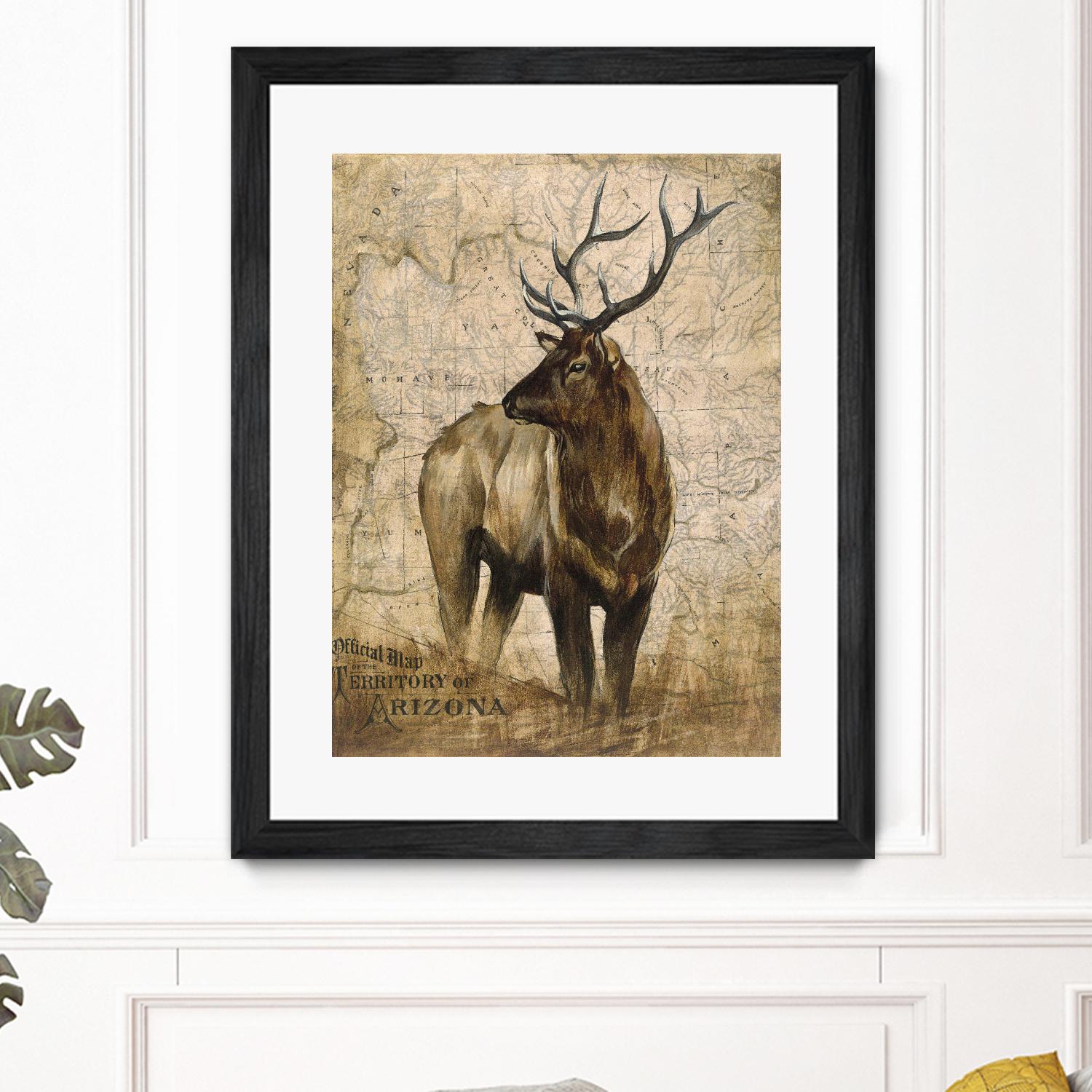 Native Spirit 2 by Elizabeth Hope on GIANT ART - beige animals