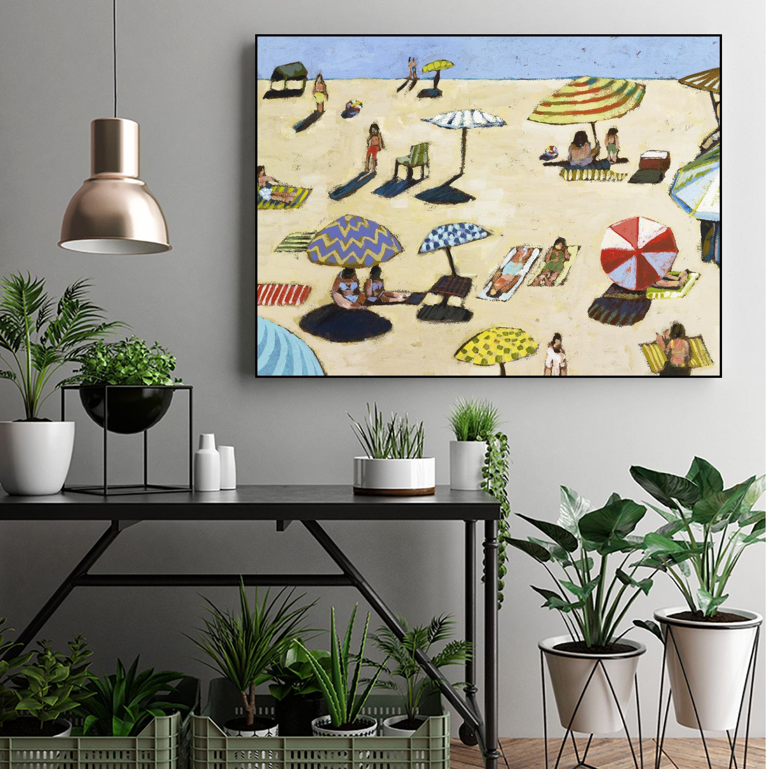 Untitled by David Dimond on GIANT ART - blue sea scene