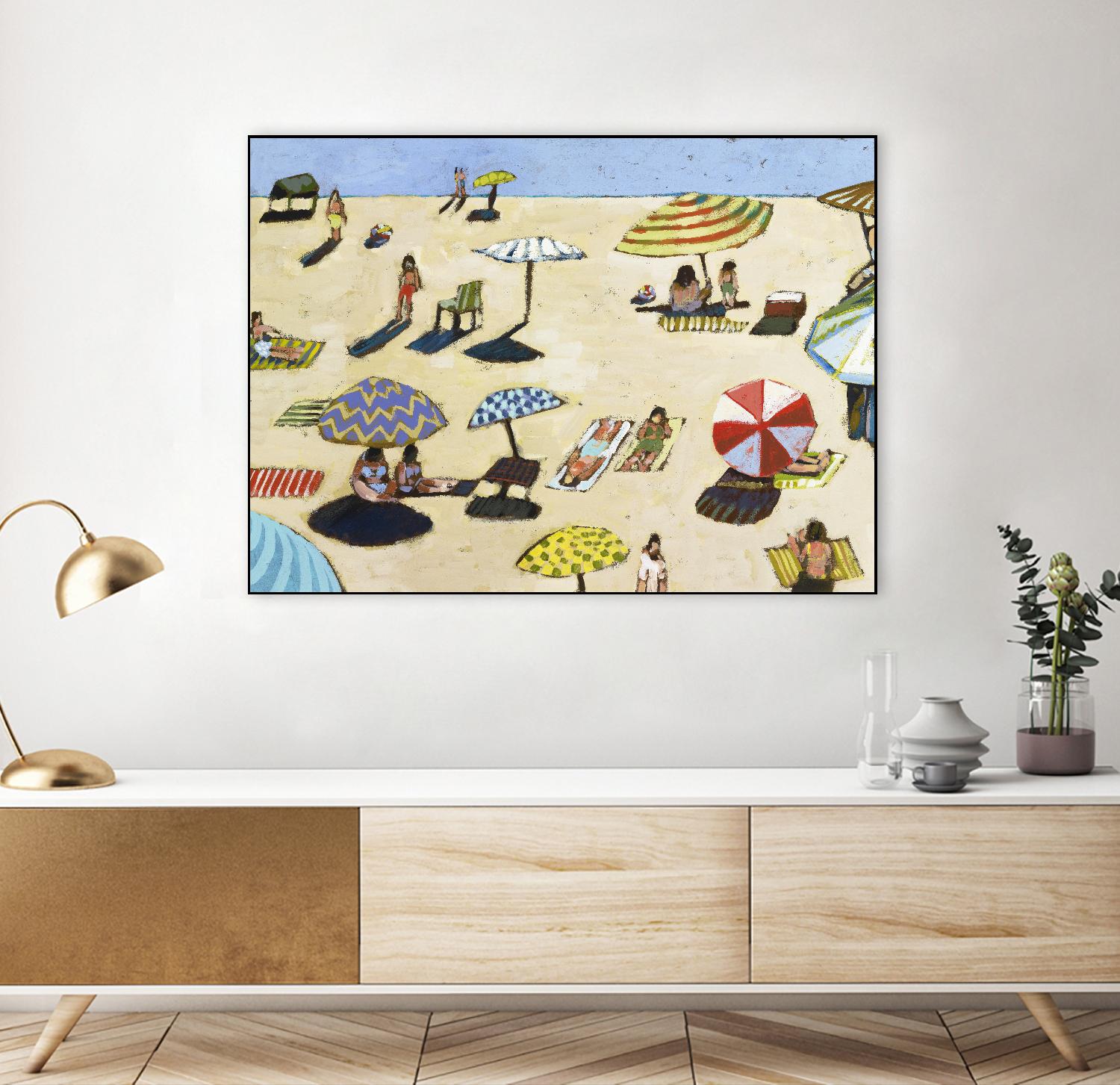 Untitled by David Dimond on GIANT ART - blue sea scene