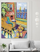 Bayview 1 by David Dauncey on GIANT ART - yellow contemporary