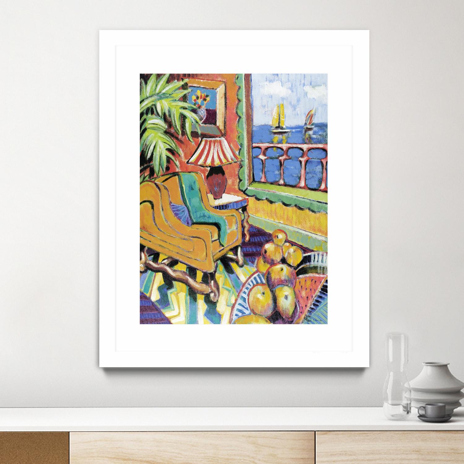 Bayview 1 by David Dauncey on GIANT ART - yellow contemporary