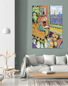 Bayview 1 by David Dauncey on GIANT ART - yellow contemporary