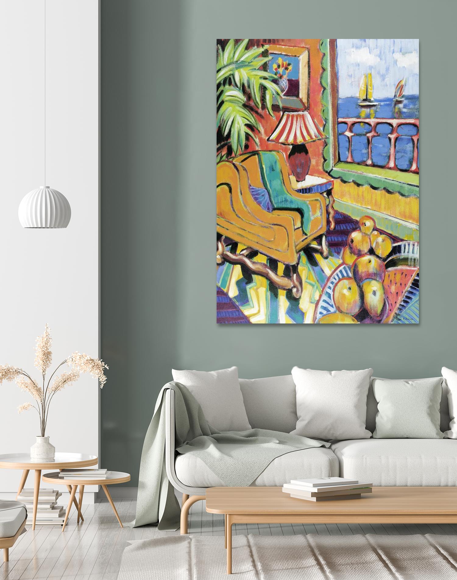 Bayview 1 by David Dauncey on GIANT ART - yellow contemporary