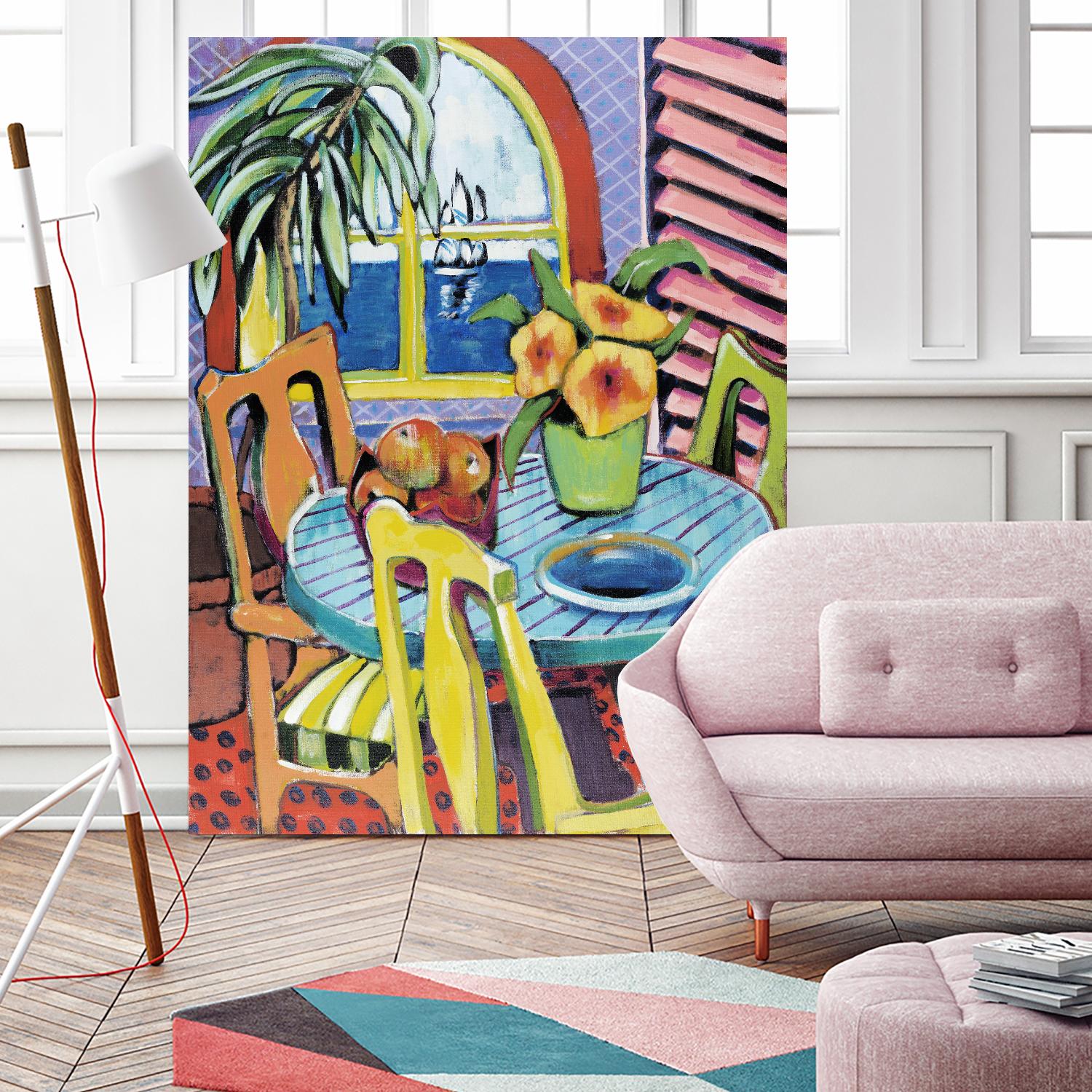 Bayview 2 by David Dauncey on GIANT ART - yellow contemporary