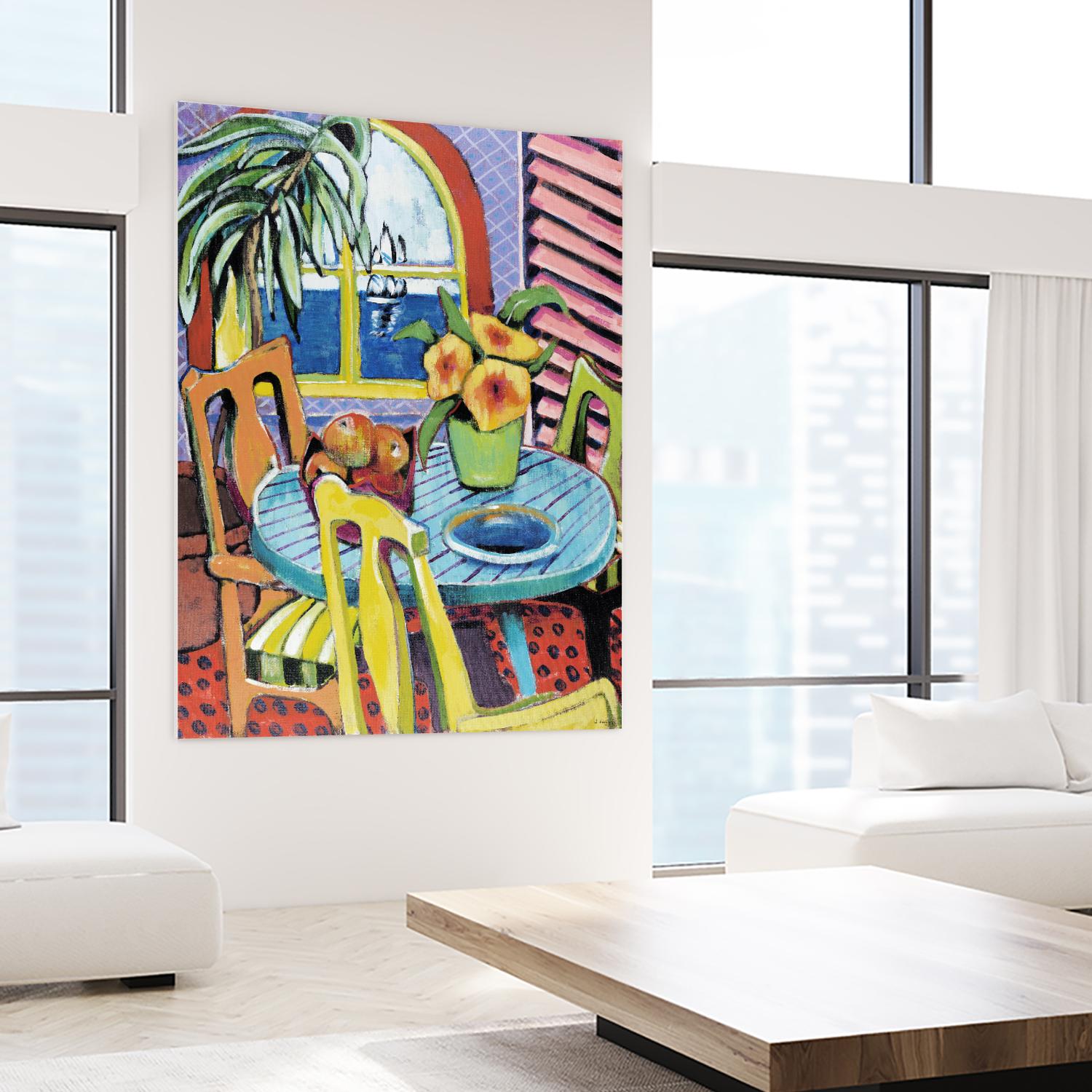 Bayview 2 by David Dauncey on GIANT ART - yellow contemporary