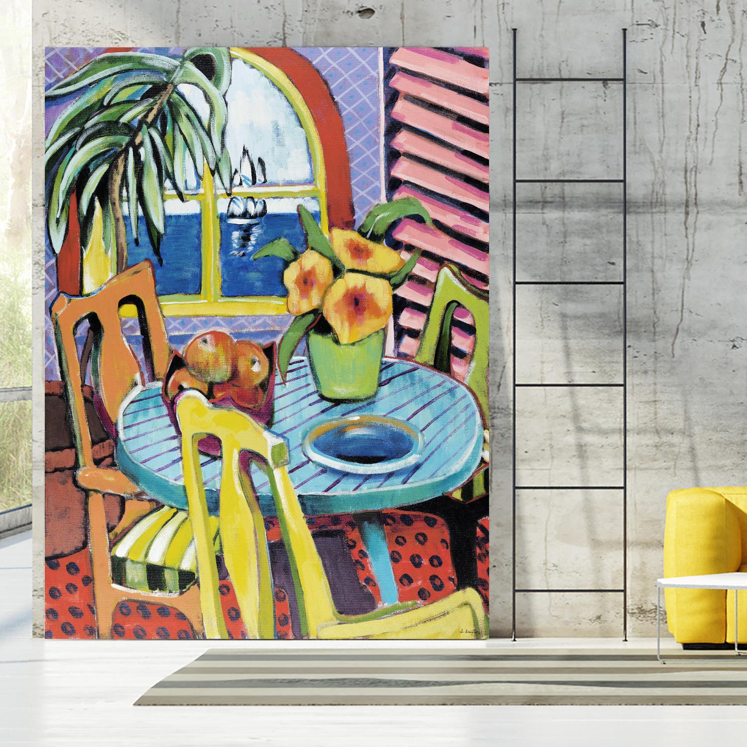 Bayview 2 by David Dauncey on GIANT ART - yellow contemporary