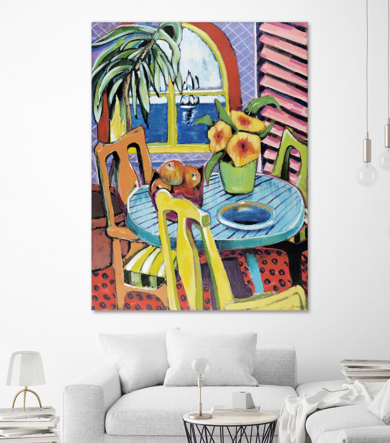 Bayview 2 by David Dauncey on GIANT ART - yellow contemporary