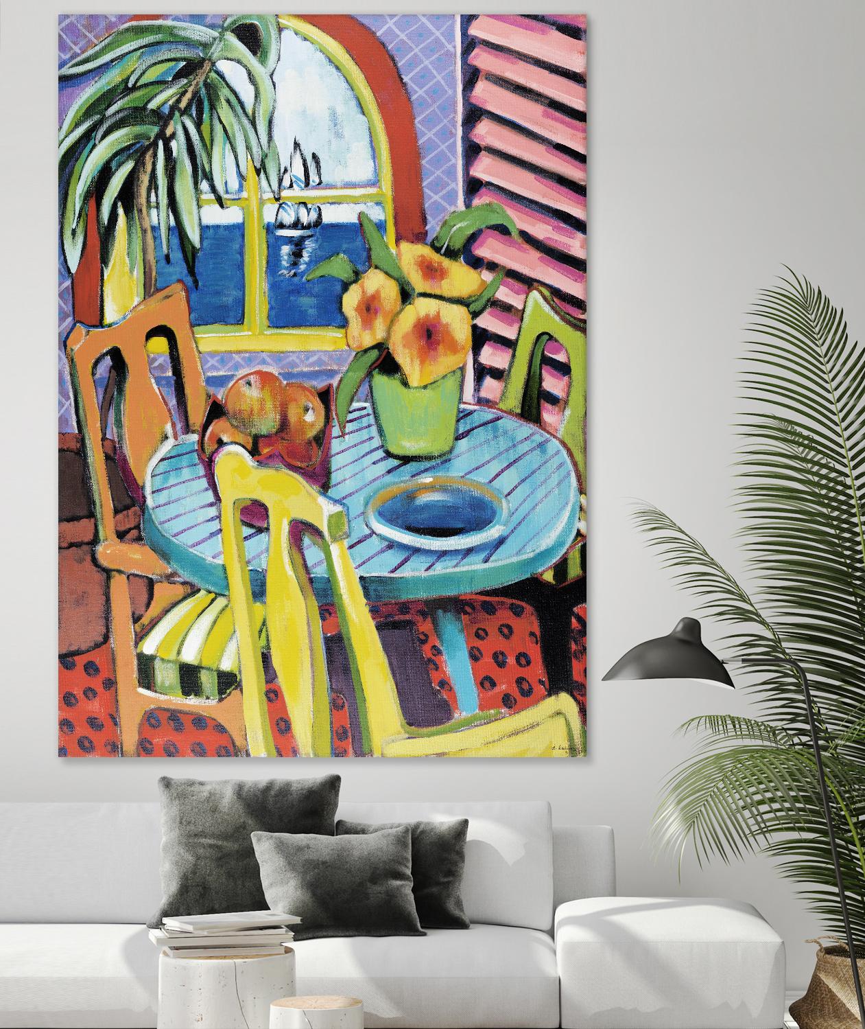 Bayview 2 by David Dauncey on GIANT ART - yellow contemporary