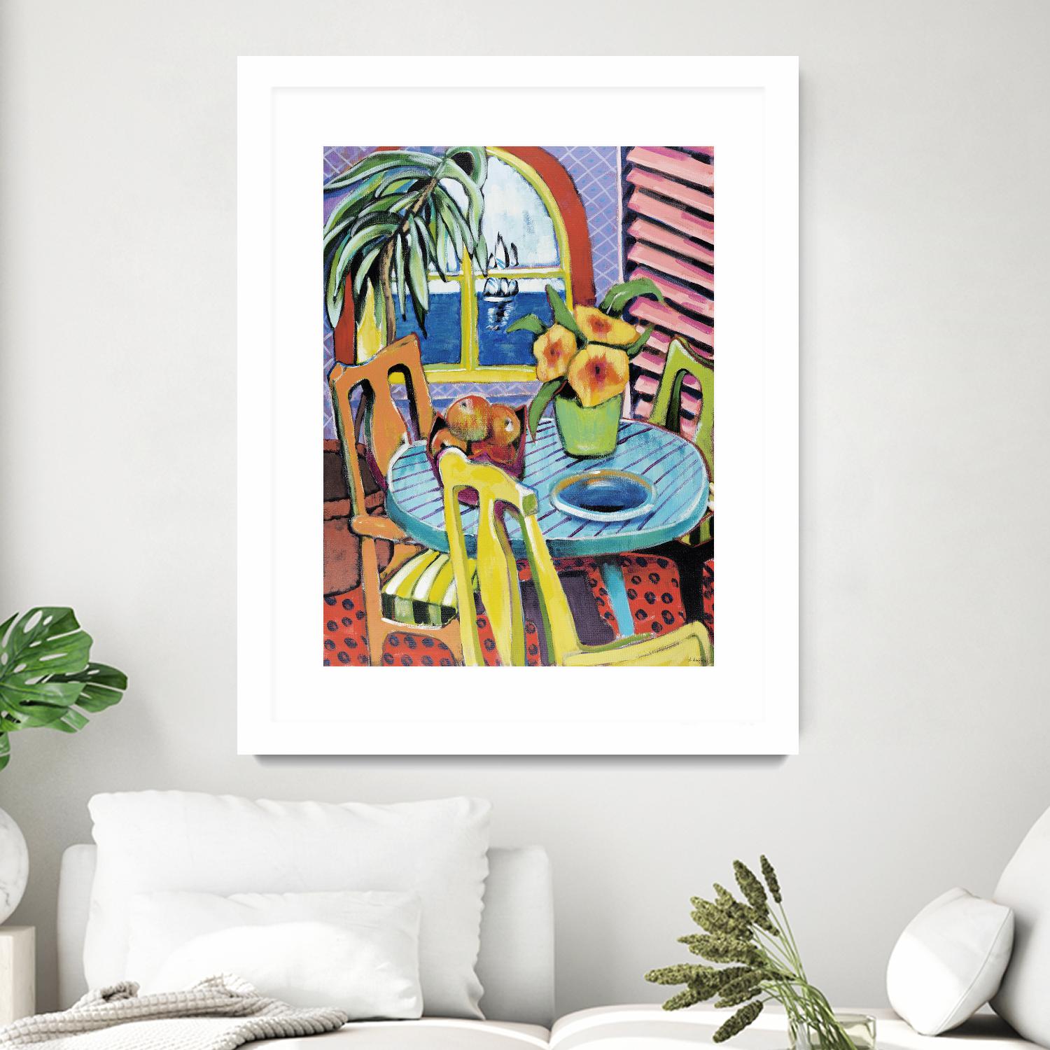 Bayview 2 by David Dauncey on GIANT ART - yellow contemporary