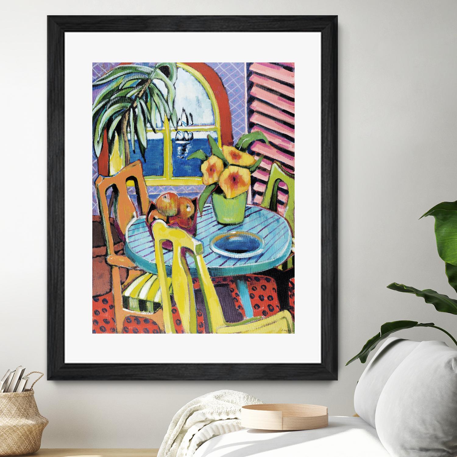 Bayview 2 by David Dauncey on GIANT ART - yellow contemporary