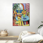 Bayview 2 by David Dauncey on GIANT ART - yellow contemporary