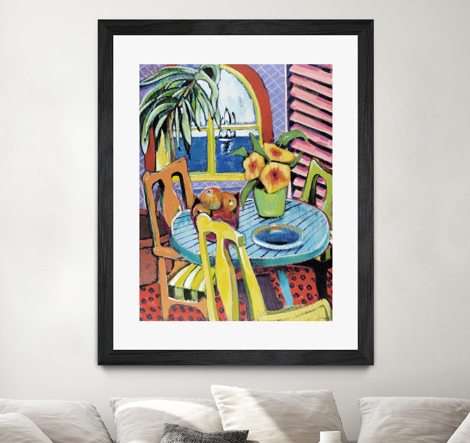 Bayview 2 by David Dauncey on GIANT ART - yellow contemporary