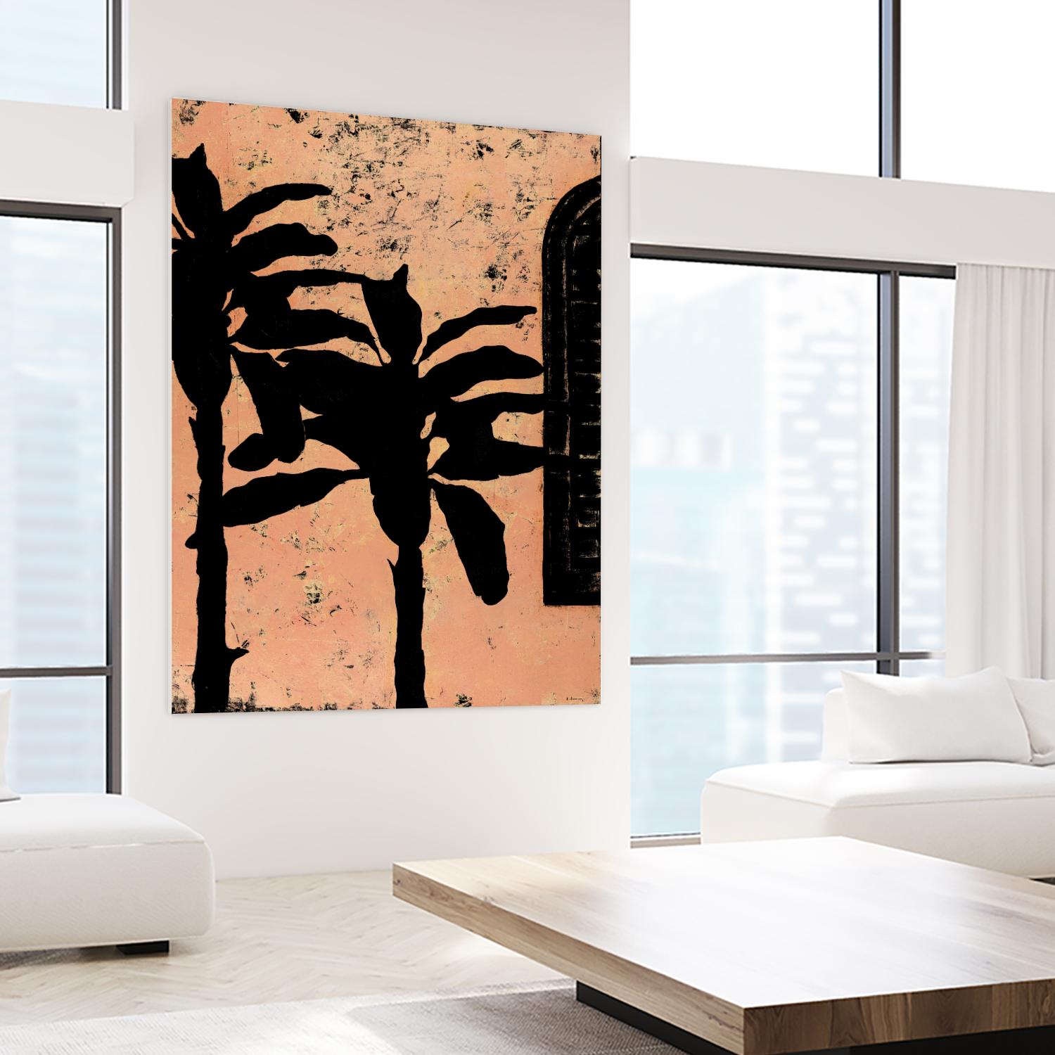 Tropic Shadow 2 by David Dauncey on GIANT ART - white tropical