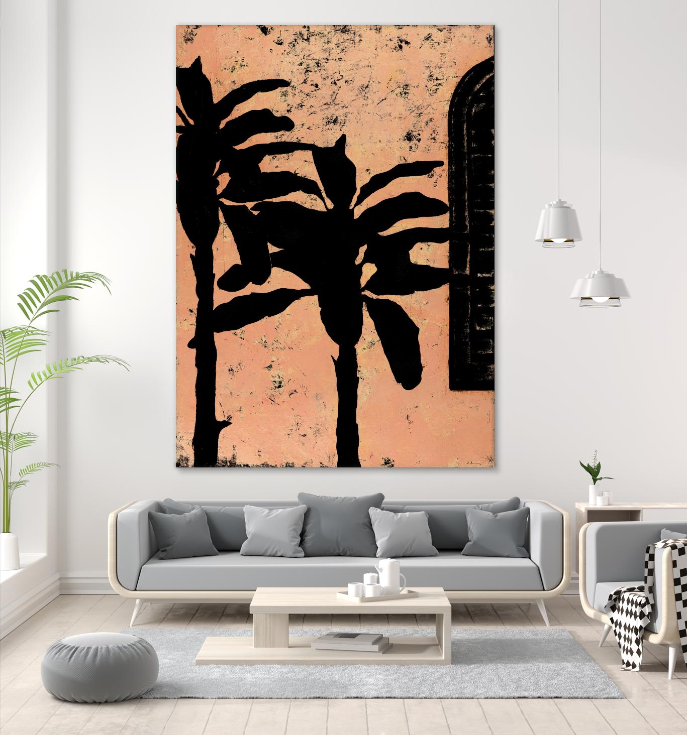 Tropic Shadow 2 by David Dauncey on GIANT ART - white tropical