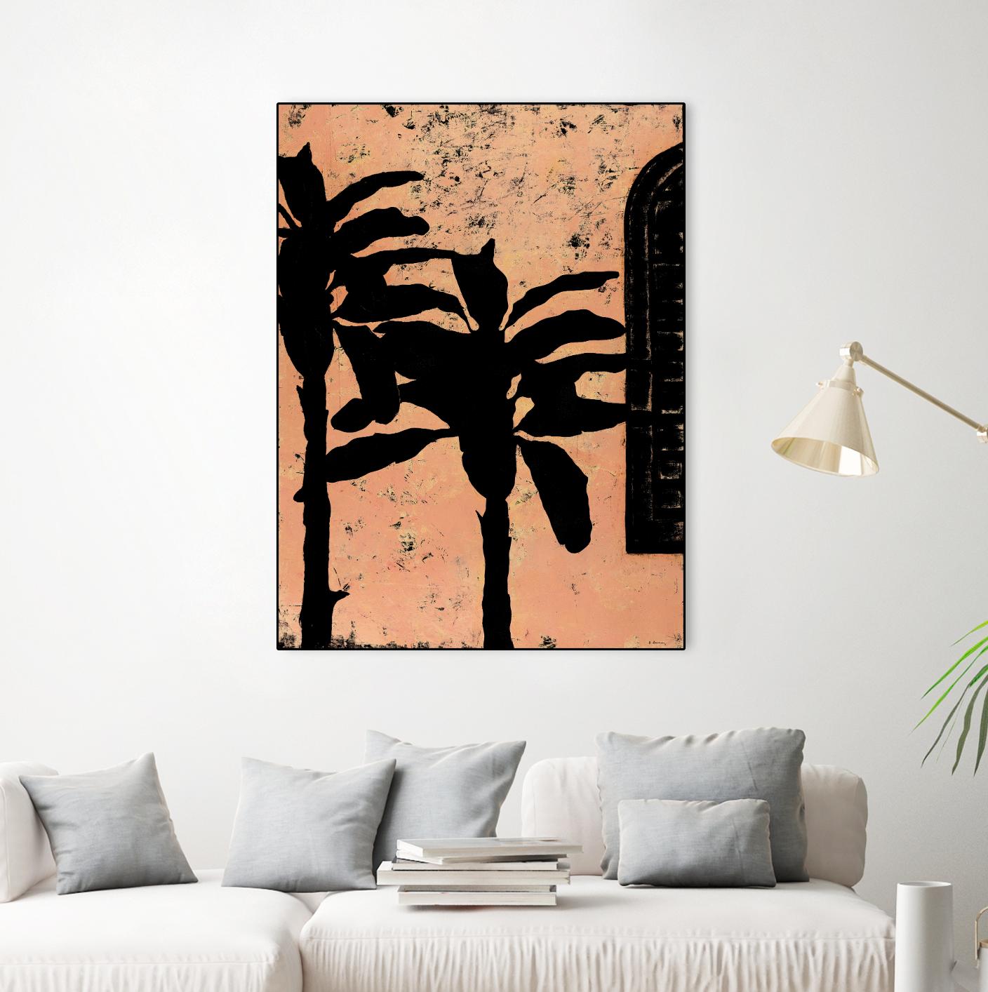 Tropic Shadow 2 by David Dauncey on GIANT ART - white tropical