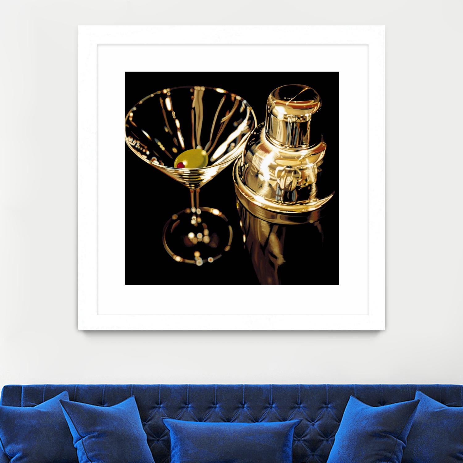 Reflections by Ray Pelley on GIANT ART - white fruit-food-drink