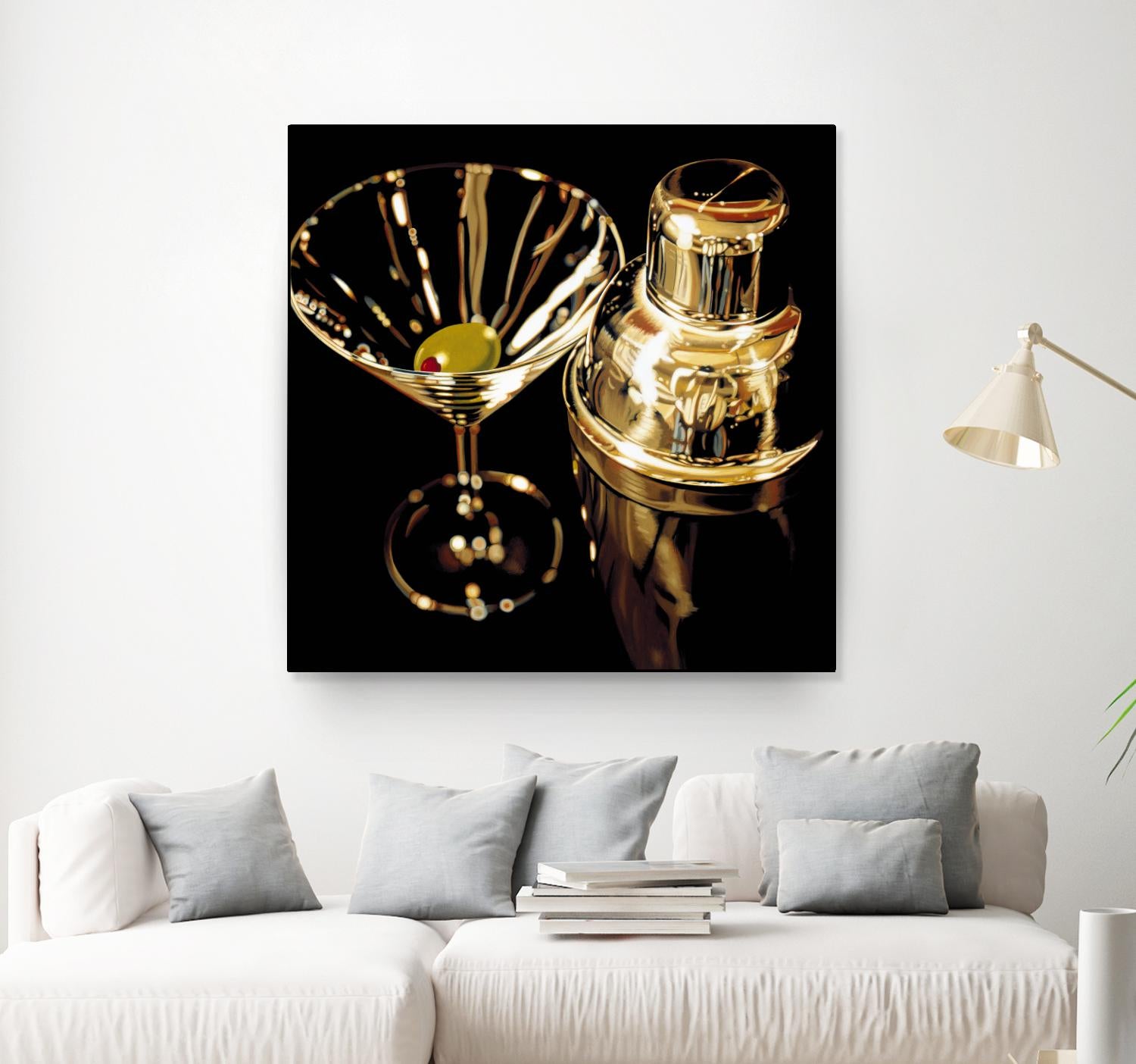 Reflections by Ray Pelley on GIANT ART - white fruit-food-drink