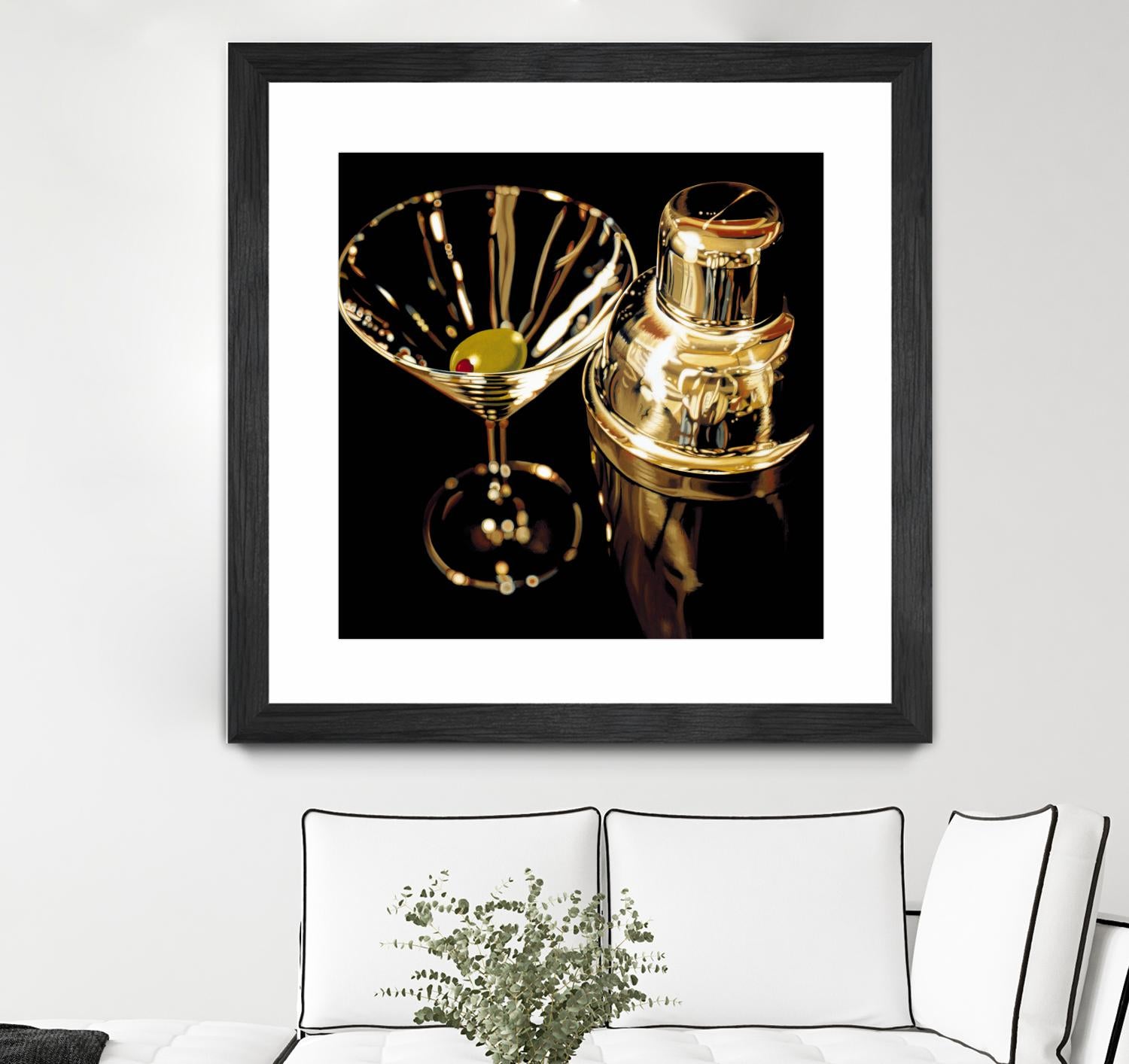 Reflections by Ray Pelley on GIANT ART - white fruit-food-drink