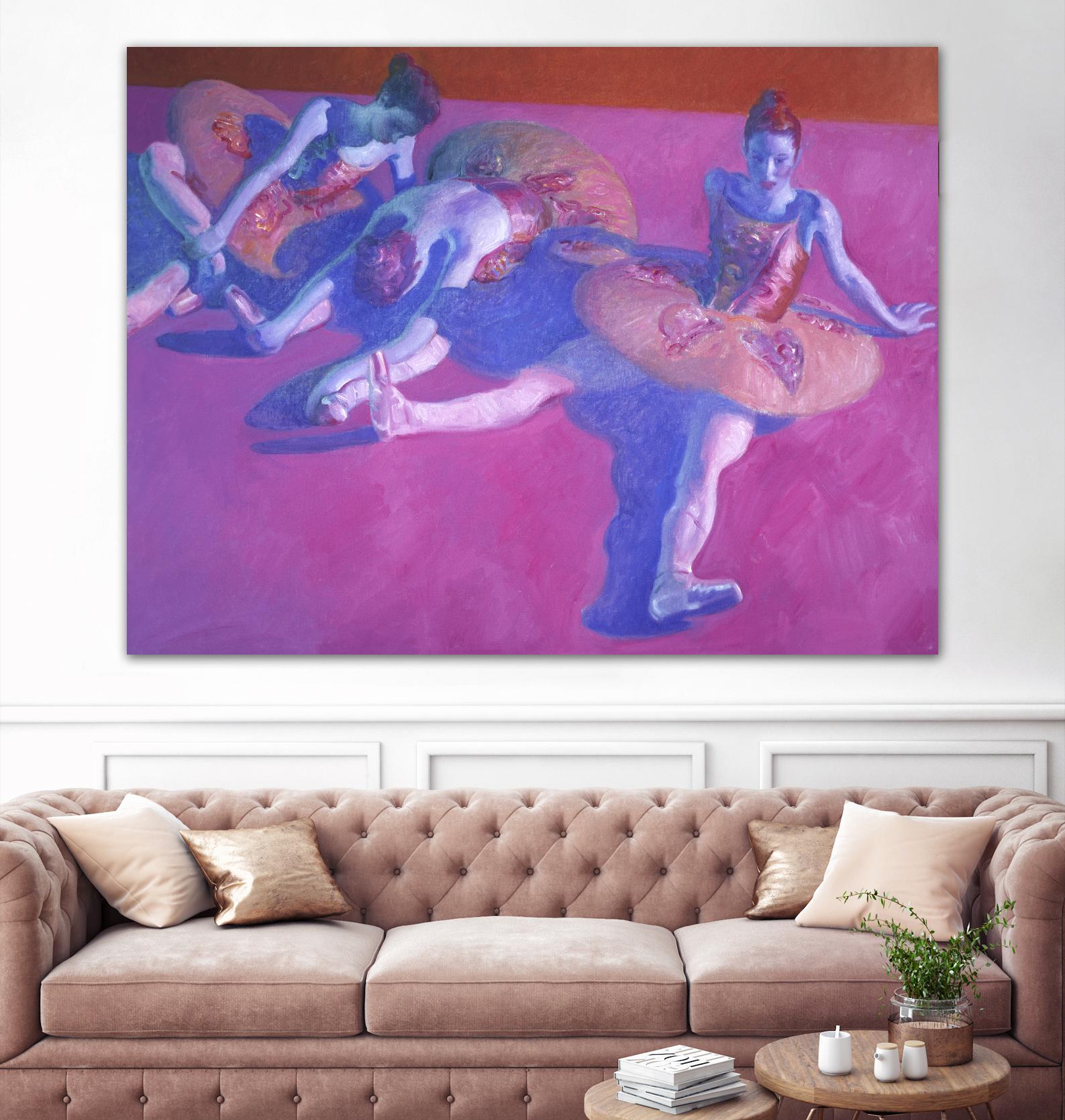 Resting by John Asaro on GIANT ART - purple music - dance