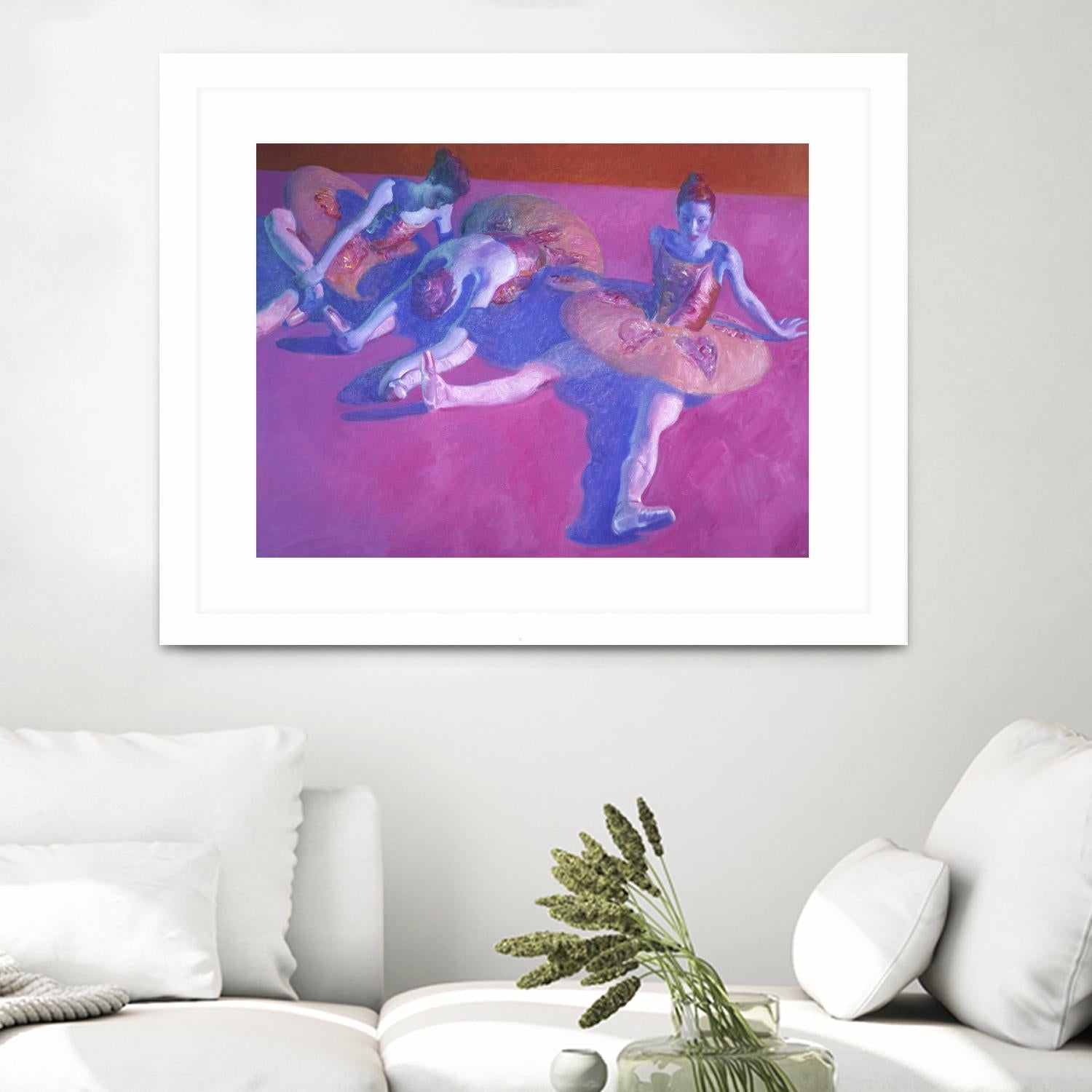 Resting by John Asaro on GIANT ART - purple music - dance