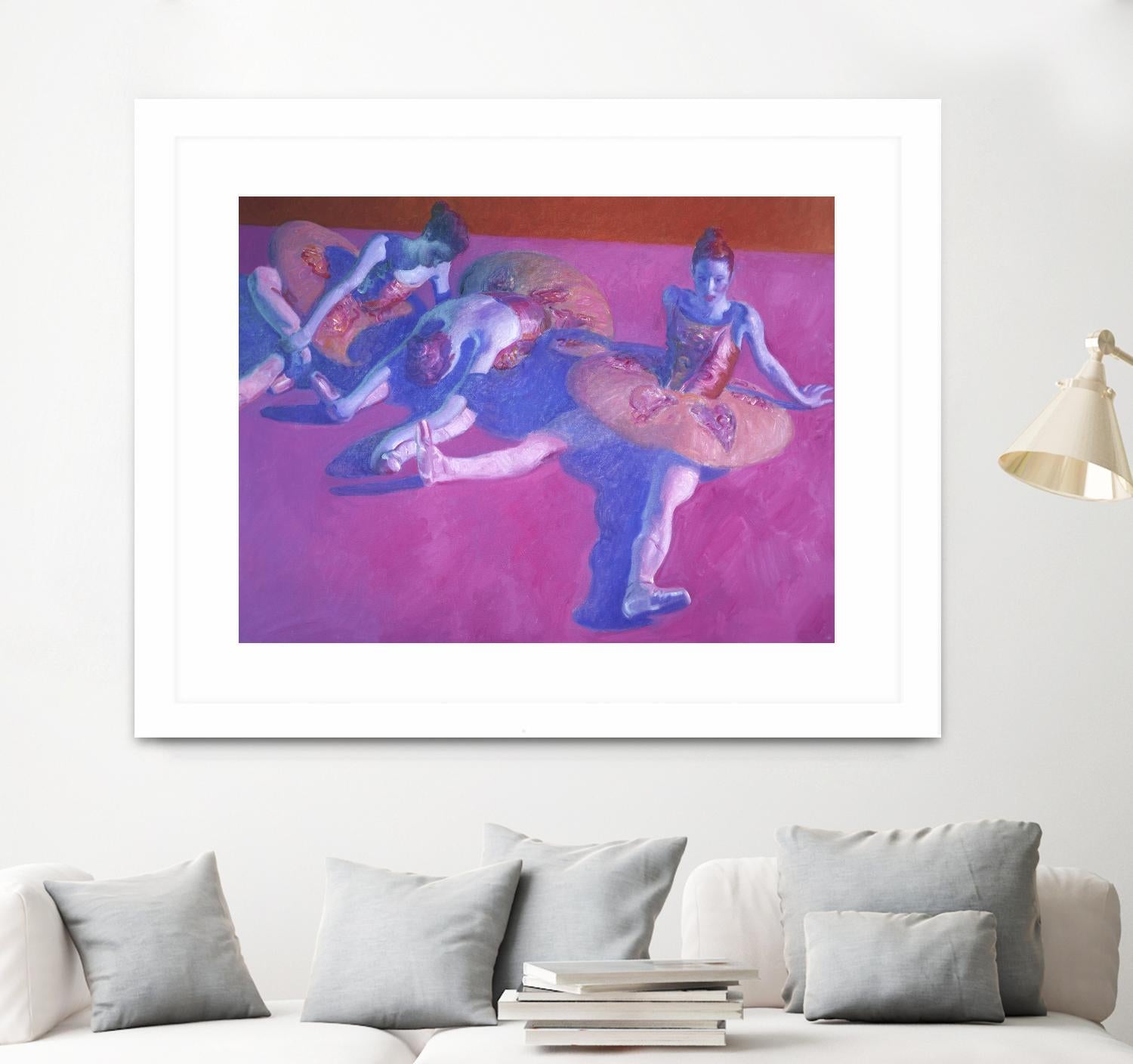 Resting by John Asaro on GIANT ART - purple music - dance