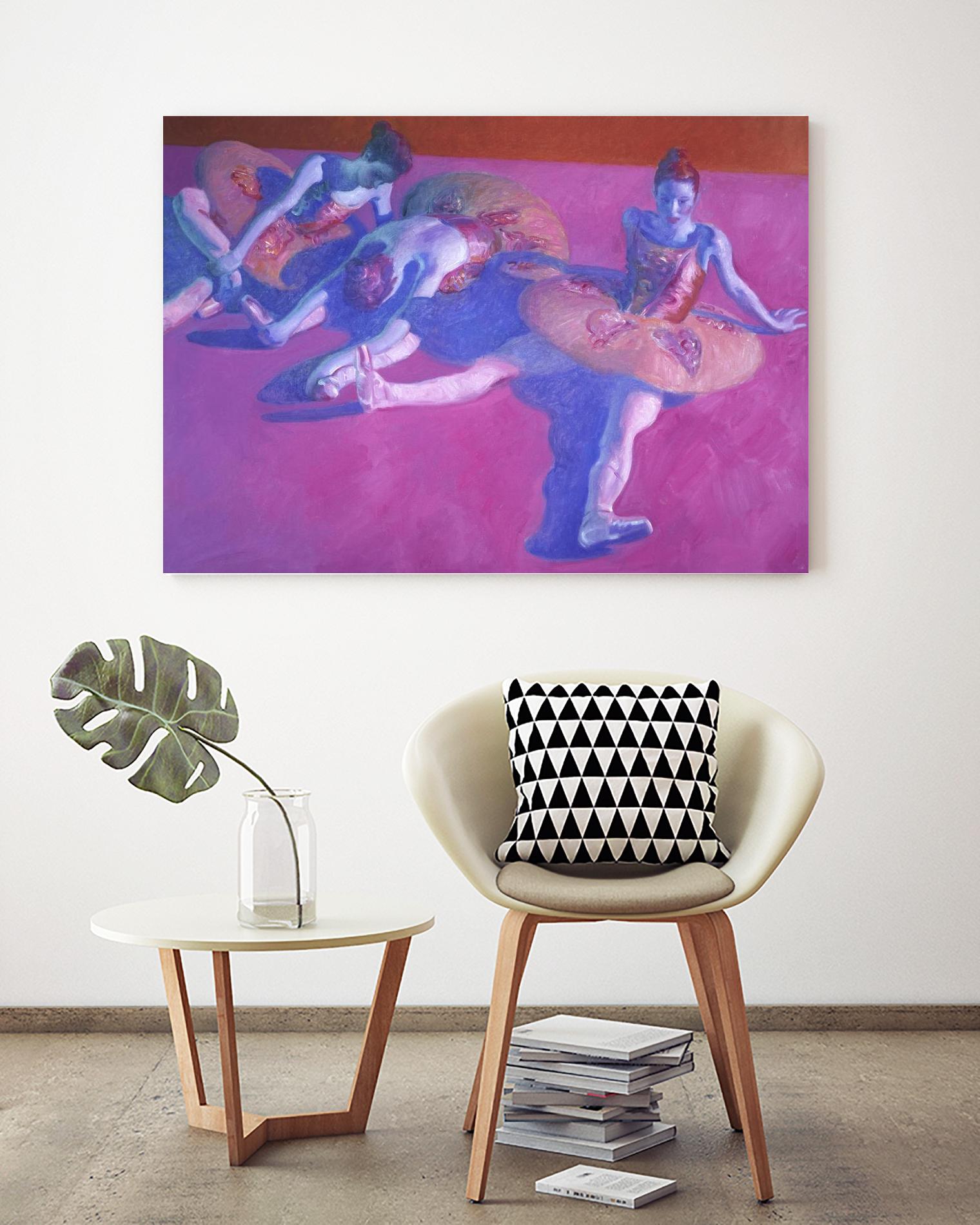 Resting by John Asaro on GIANT ART - purple music - dance