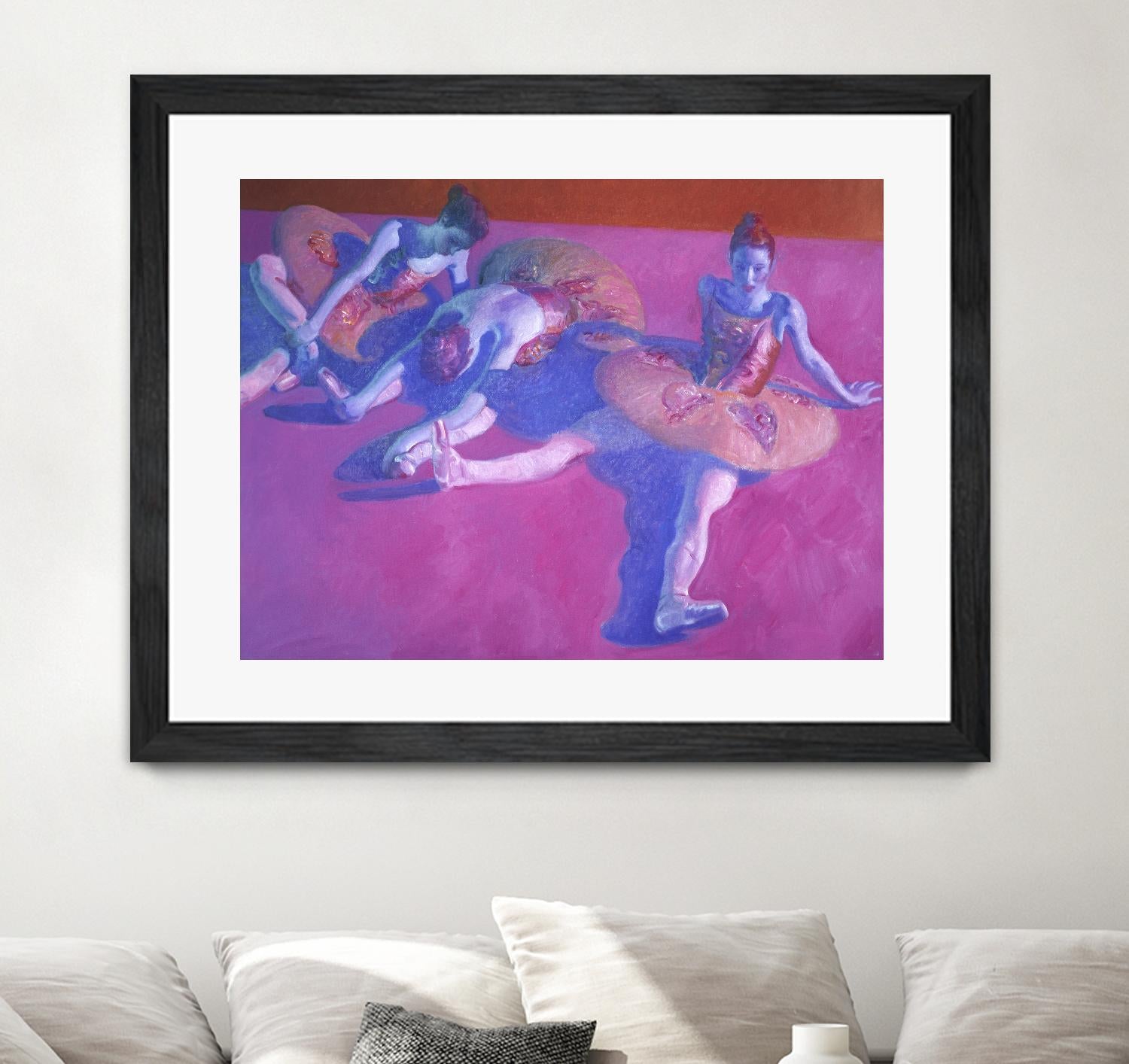 Resting by John Asaro on GIANT ART - purple music - dance