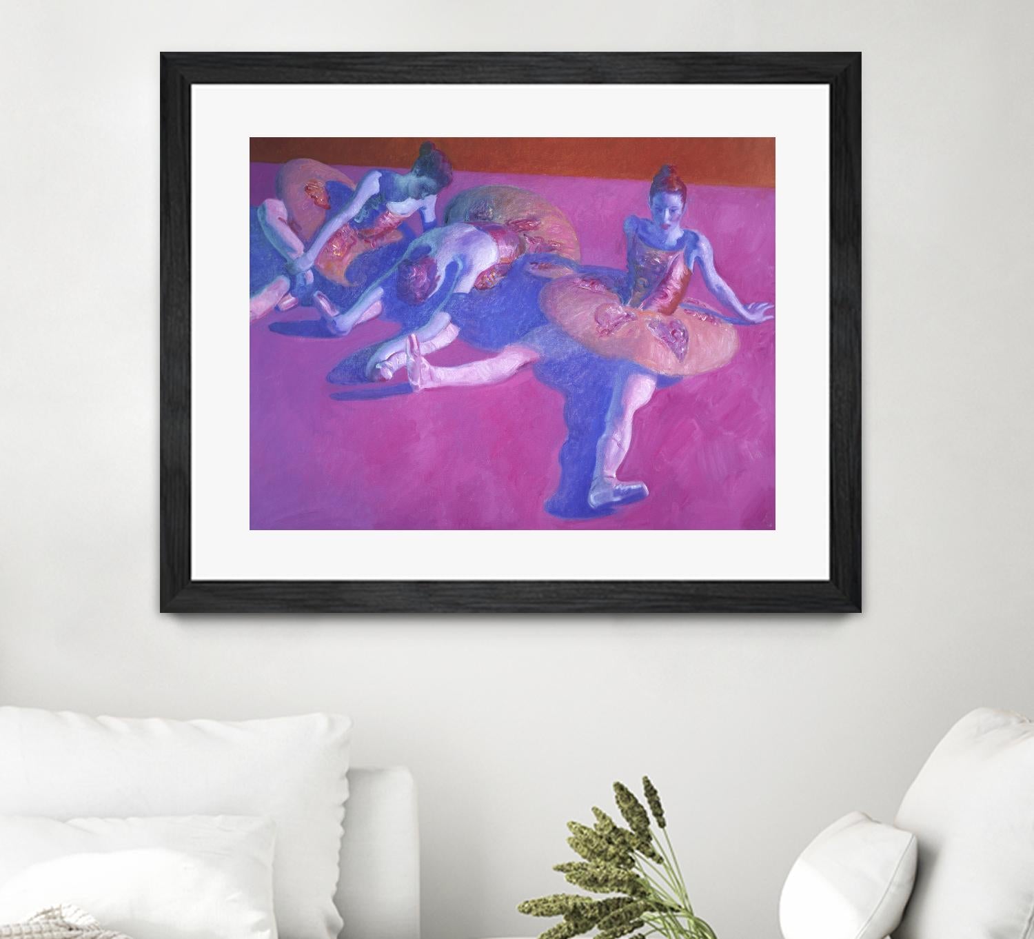 Resting by John Asaro on GIANT ART - purple music - dance