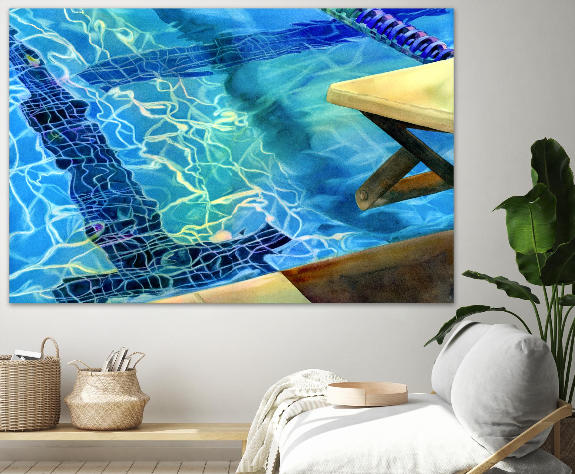 Between the Lanes by Terri Hill on GIANT ART - beige leisure