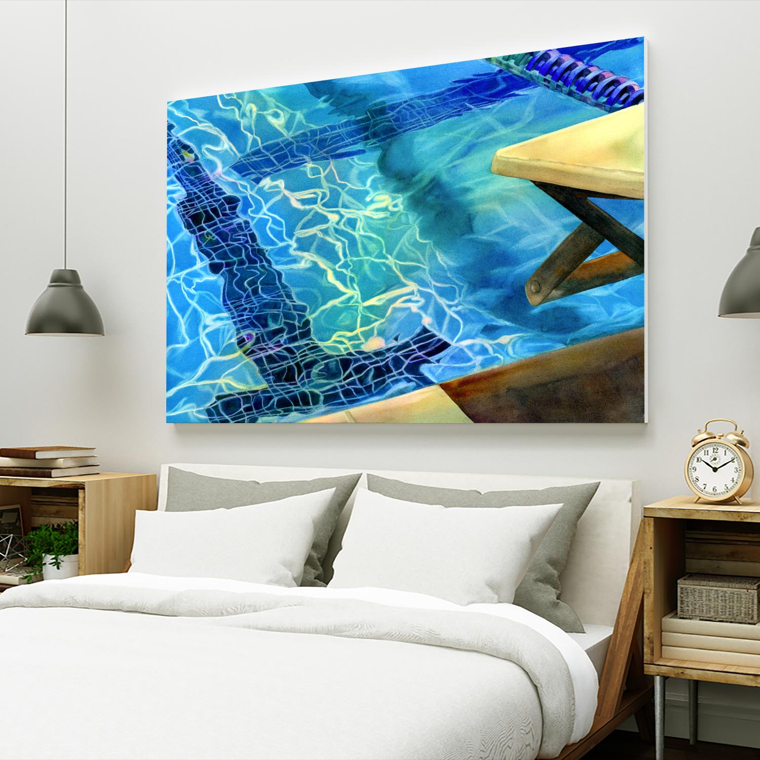 Between the Lanes by Terri Hill on GIANT ART - beige leisure