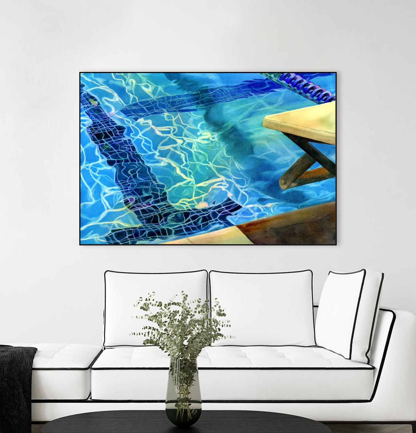 Between the Lanes by Terri Hill on GIANT ART - beige leisure