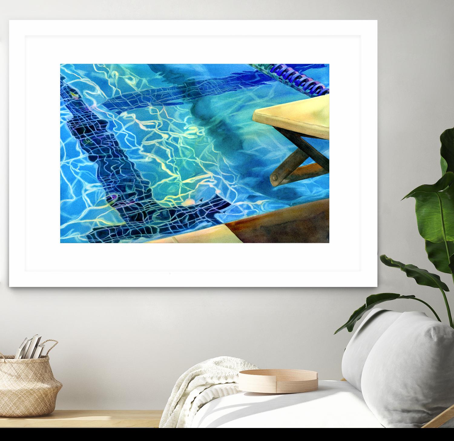 Between the Lanes by Terri Hill on GIANT ART - beige leisure