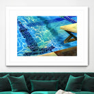 Between the Lanes by Terri Hill on GIANT ART - beige leisure