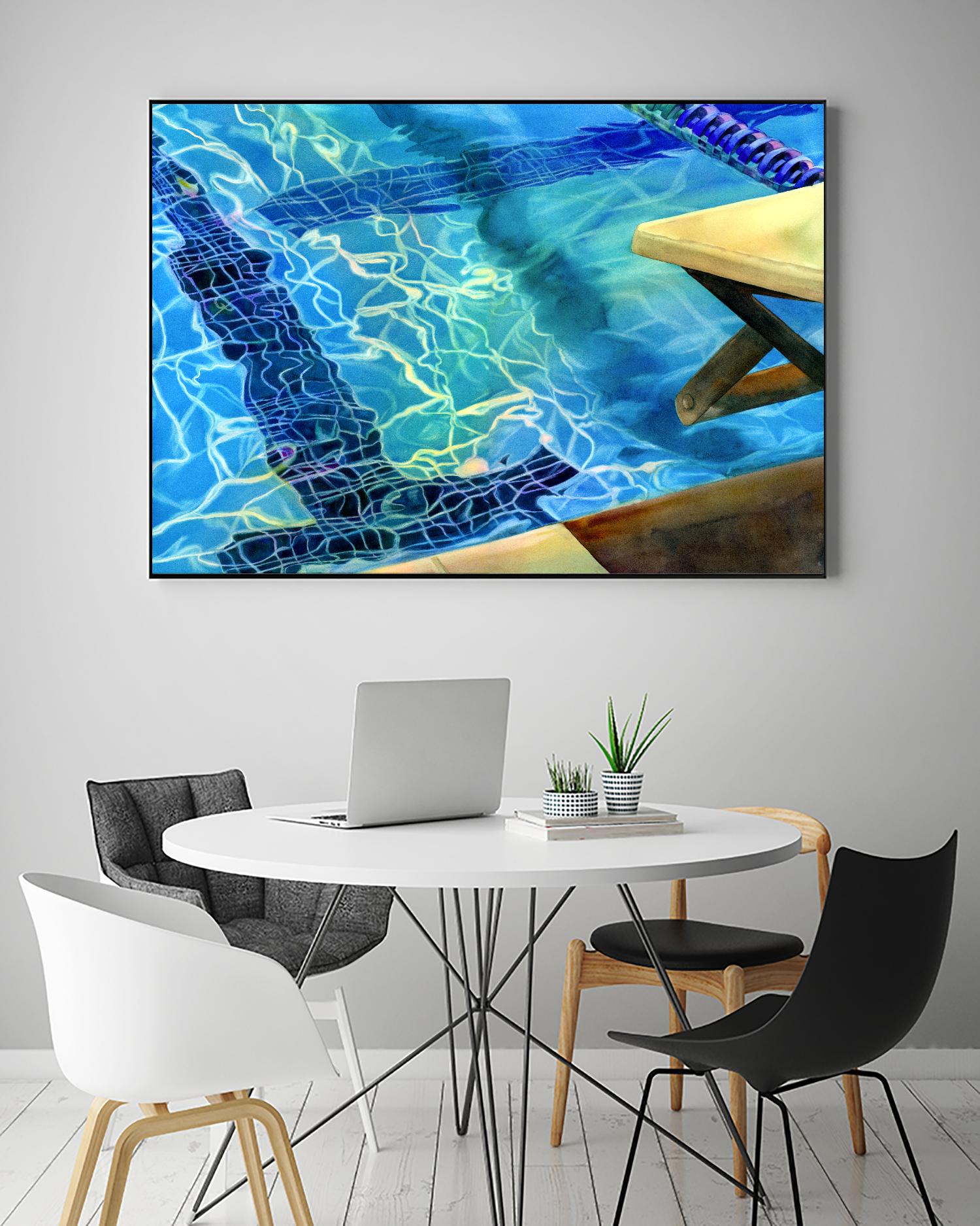 Between the Lanes by Terri Hill on GIANT ART - beige leisure