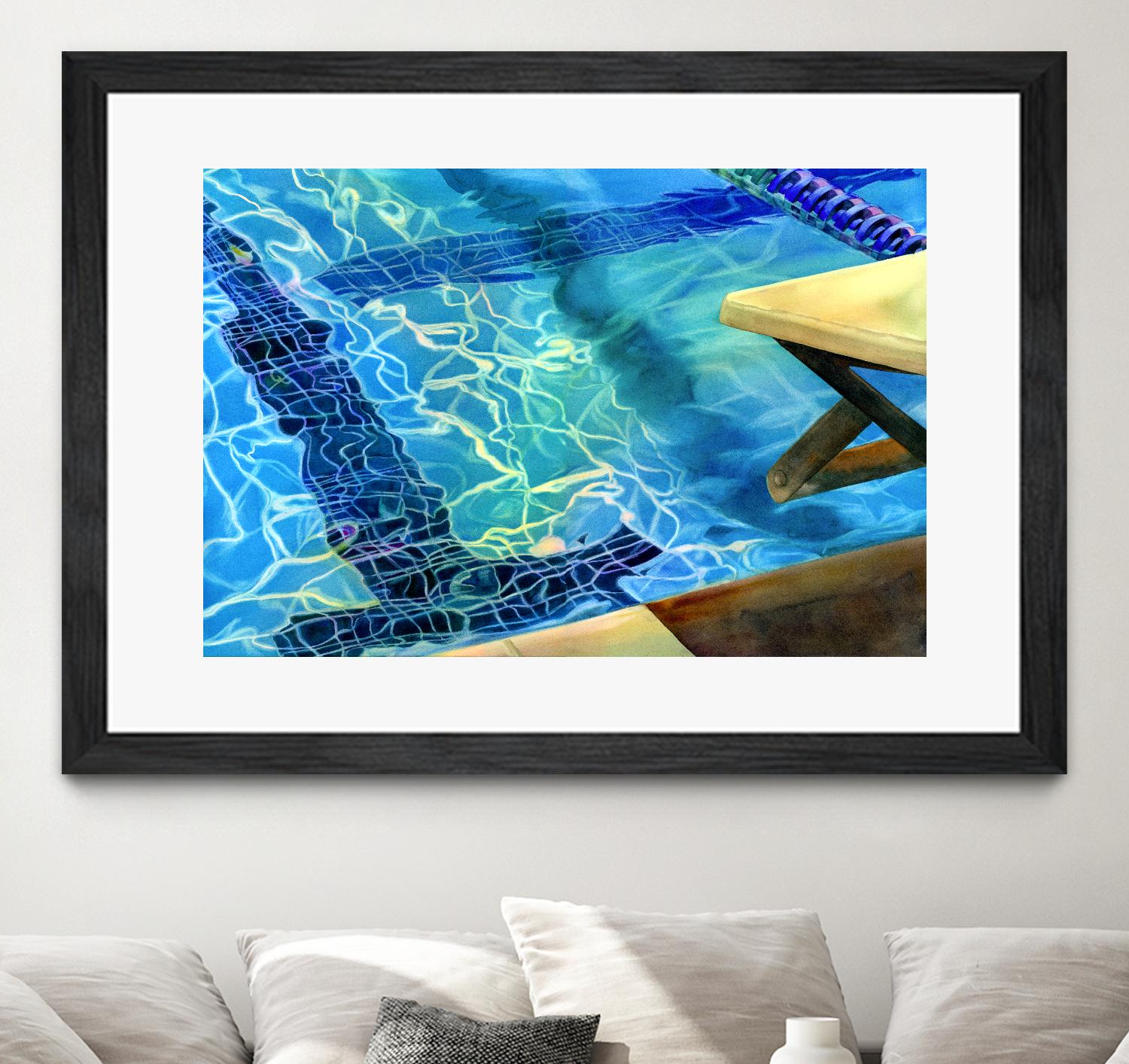 Between the Lanes by Terri Hill on GIANT ART - beige leisure