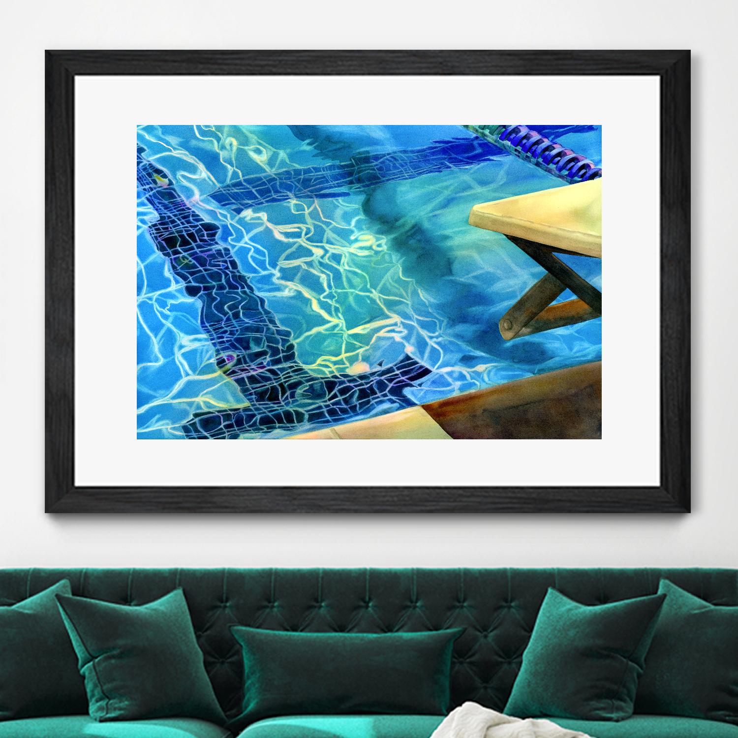 Between the Lanes by Terri Hill on GIANT ART - beige leisure