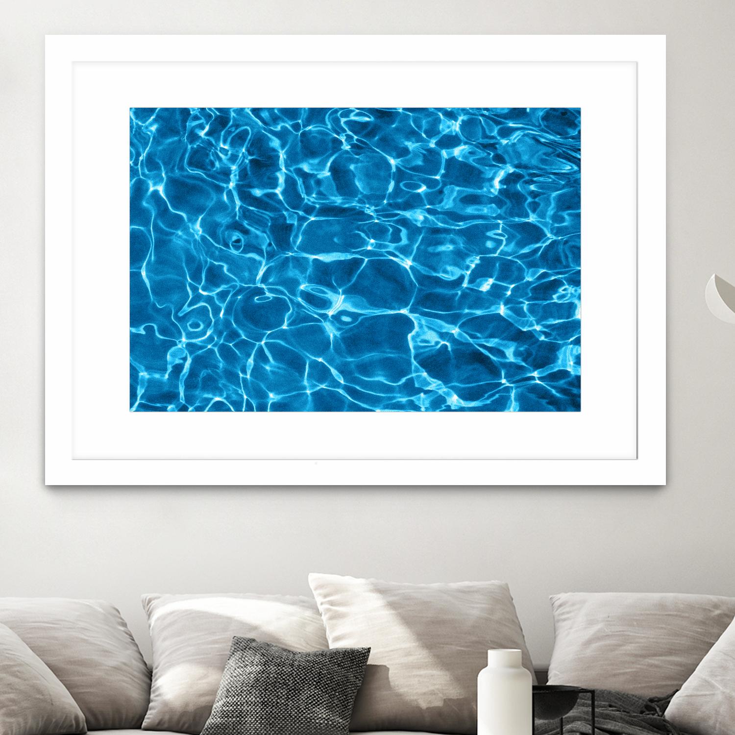 Pool 6 by CJ Elliott on GIANT ART - white sea scene