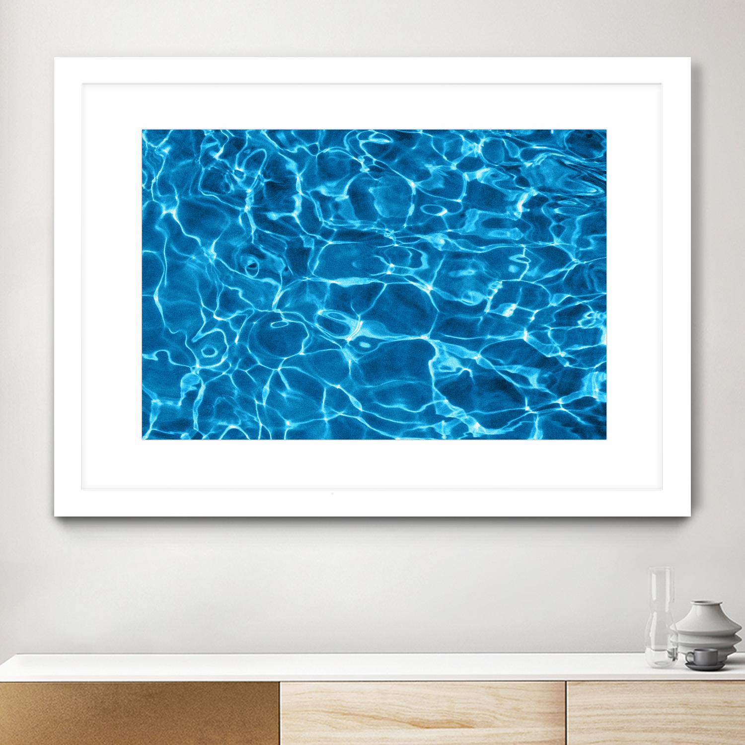 Pool 6 by CJ Elliott on GIANT ART - white sea scene