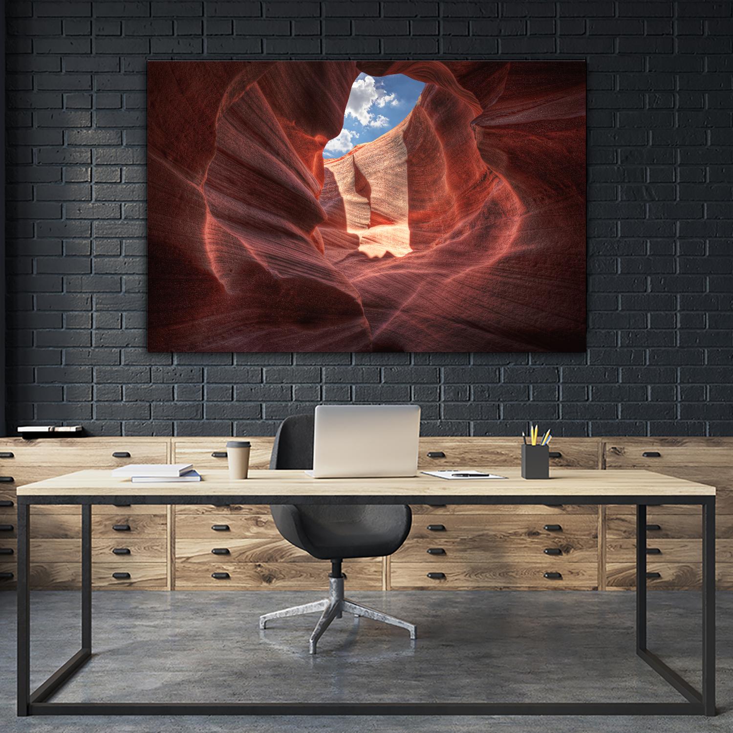 Antelope Canyon by Jamie Cook on GIANT ART - brown landscape