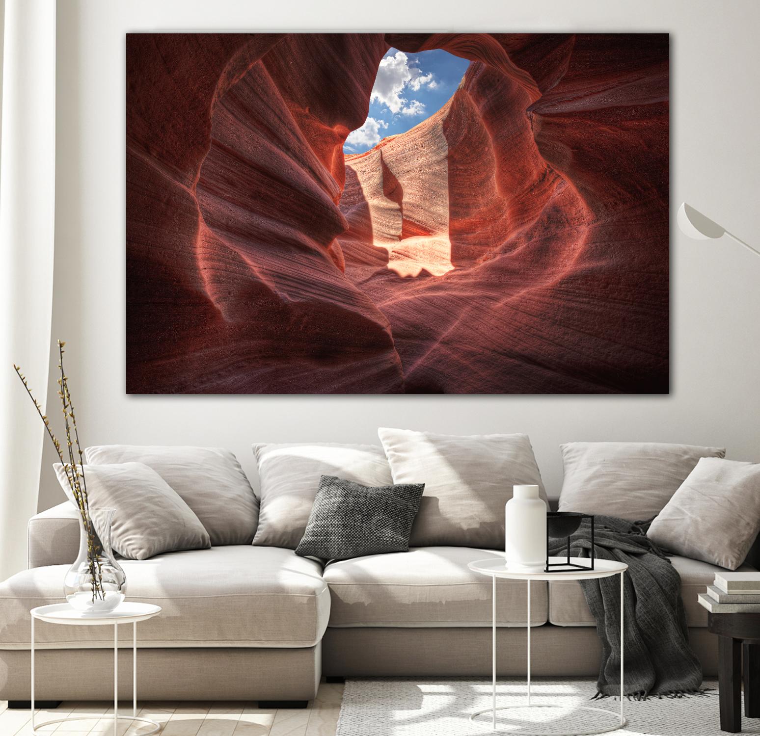 Antelope Canyon by Jamie Cook on GIANT ART - brown landscape