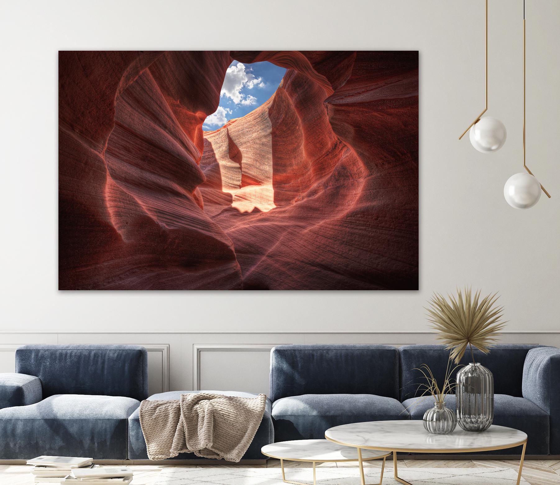 Antelope Canyon by Jamie Cook on GIANT ART - brown landscape