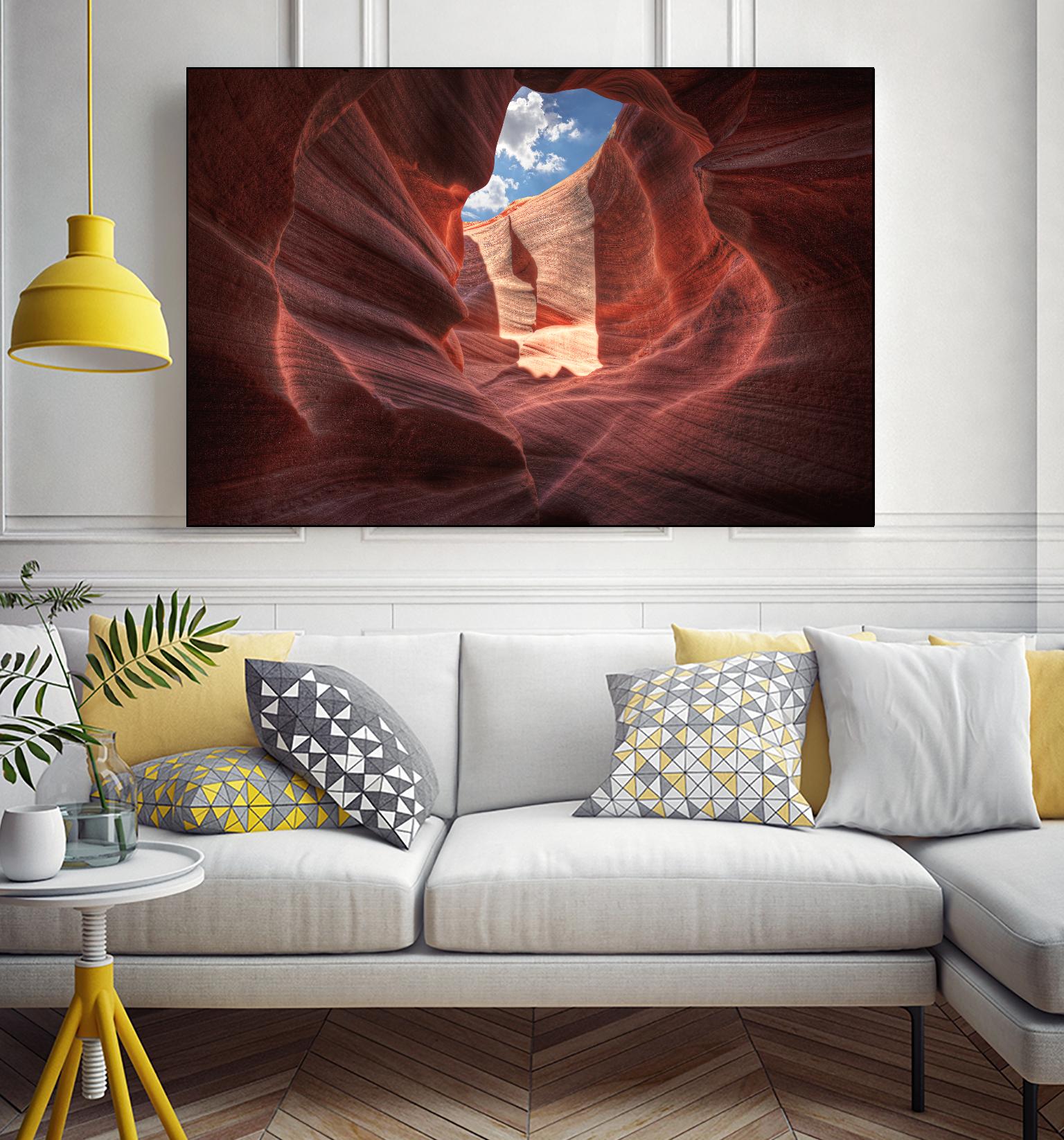 Antelope Canyon by Jamie Cook on GIANT ART - brown landscape