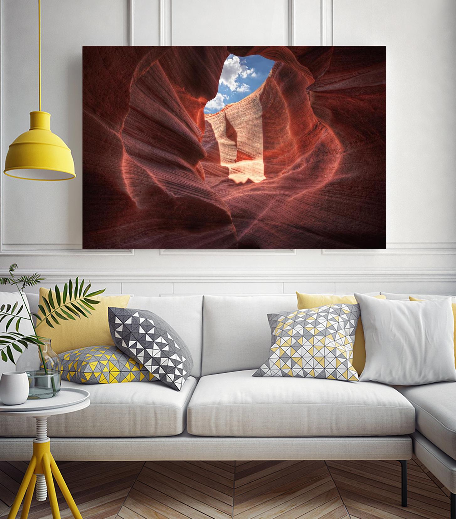 Antelope Canyon by Jamie Cook on GIANT ART - brown landscape