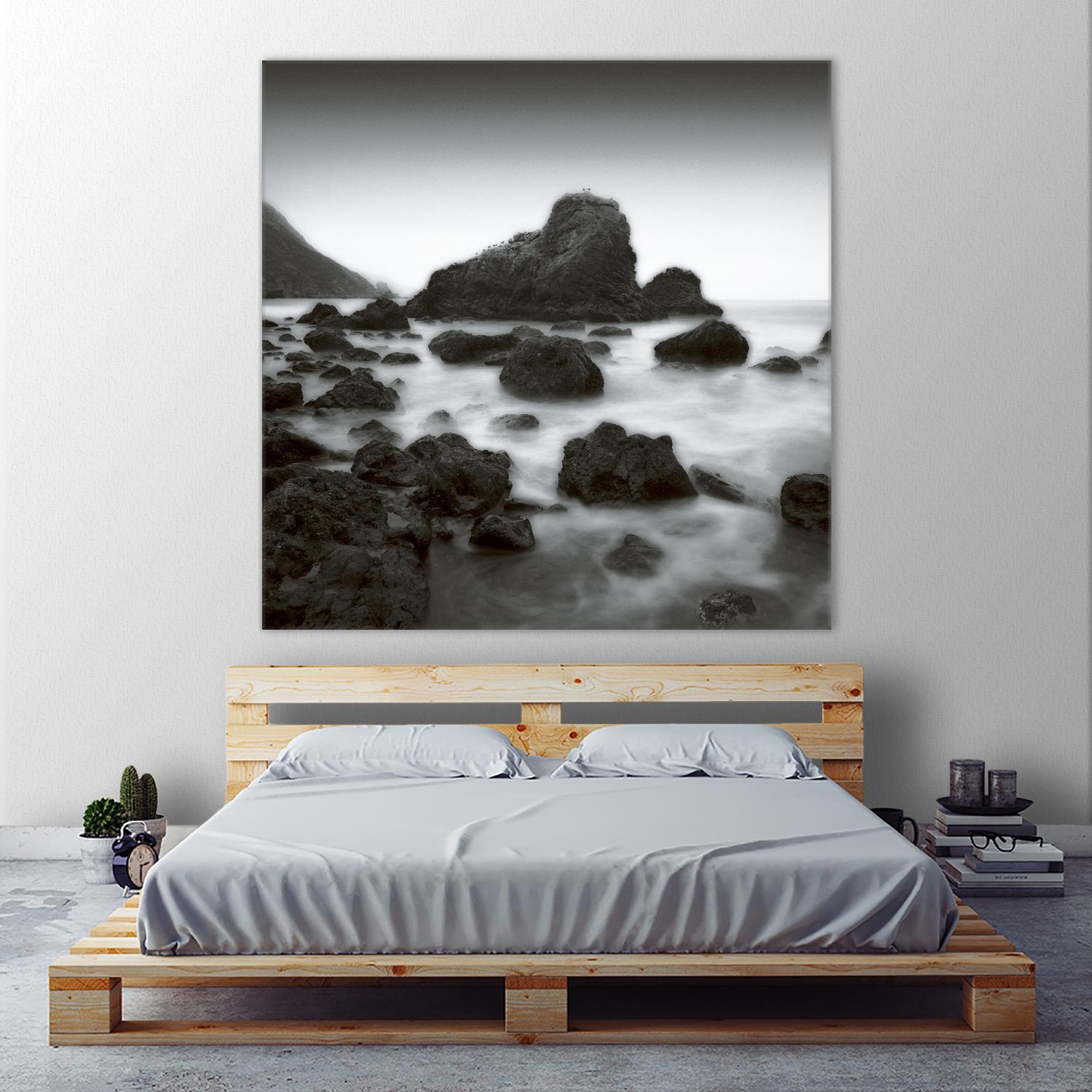 Ocean Rocks Muir Beach by Jamie Cook on GIANT ART - white sea scene