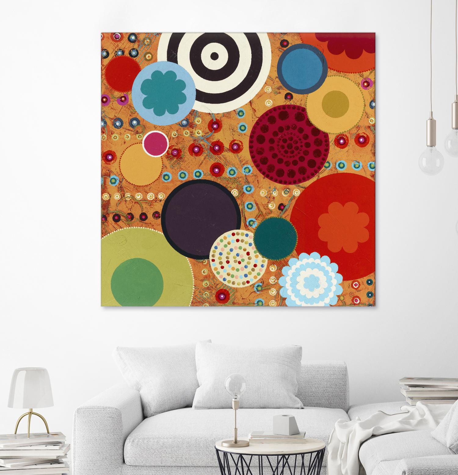 Fiesta 2 by Lisa Kesler on GIANT ART - red contemporary