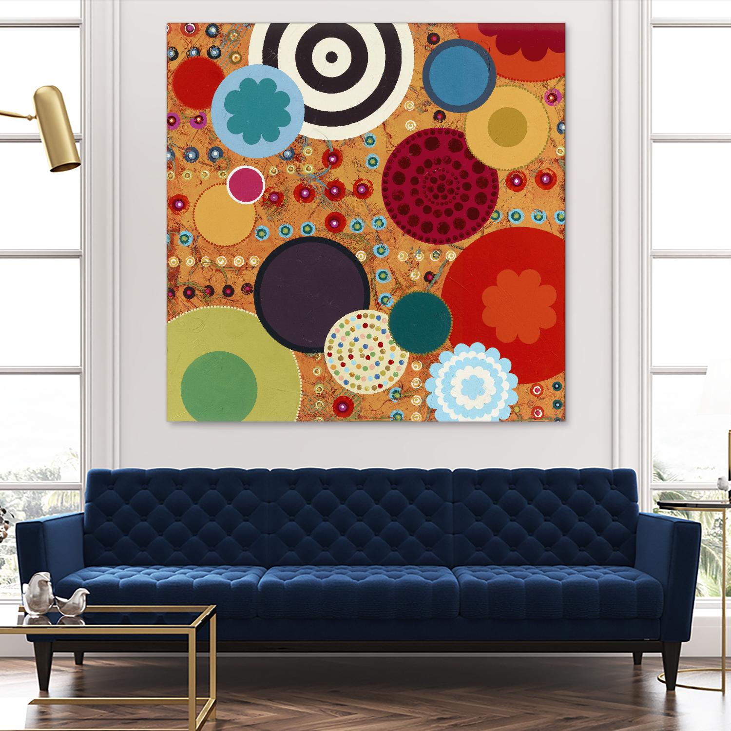 Fiesta 2 by Lisa Kesler on GIANT ART - red contemporary