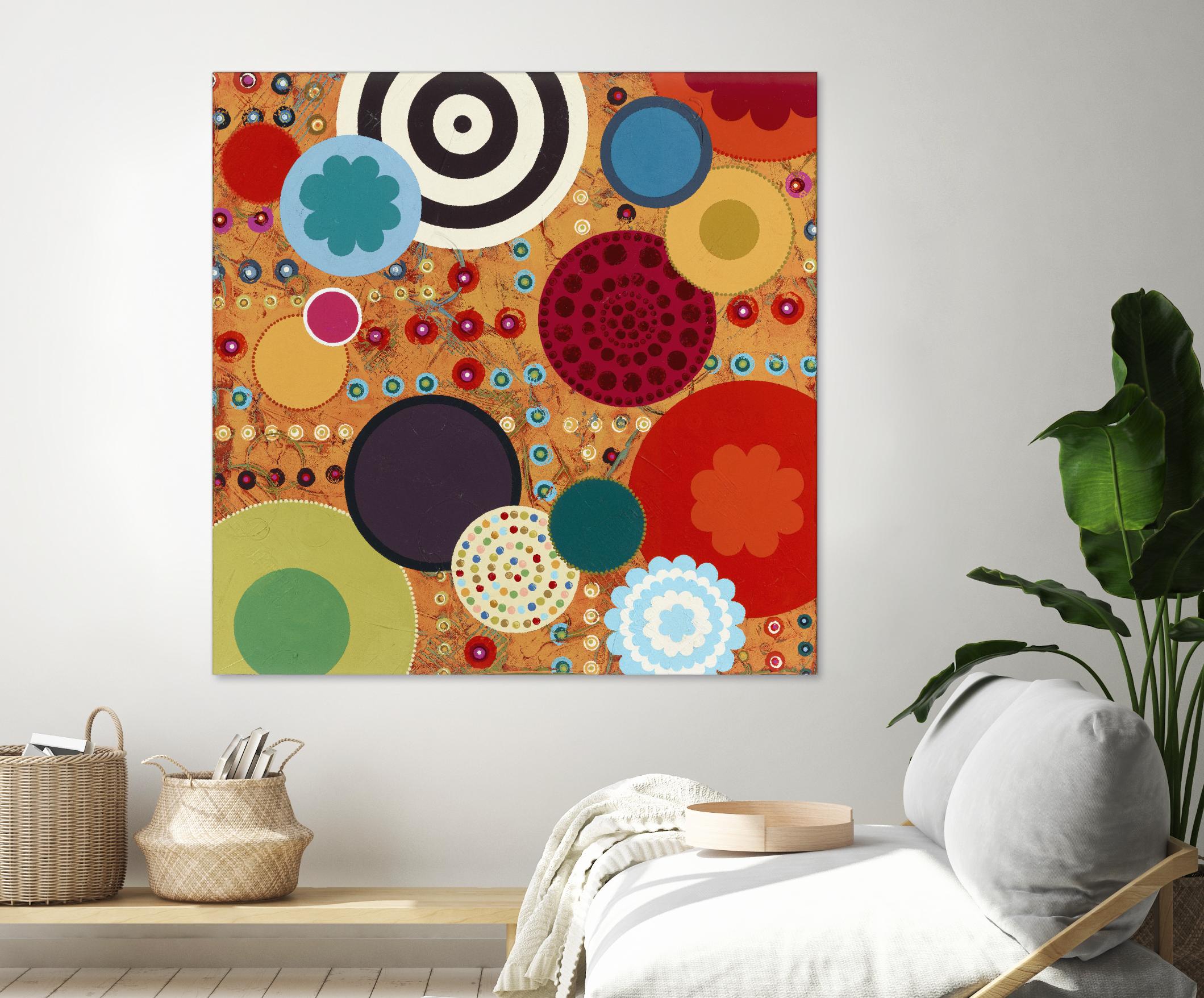 Fiesta 2 by Lisa Kesler on GIANT ART - red contemporary